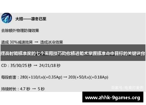 提高射箭精准度的七个实用技巧助你精进箭术掌握精准命中目标的关键诀窍